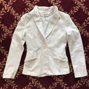 H&M Classic White Blazer